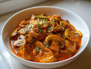 30-Minute Hungarian Mushroom Paprikash: A Creamy Vegetarian Delight photo 1