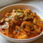 30-Minute Hungarian Mushroom Paprikash: A Creamy Vegetarian Delight step 4