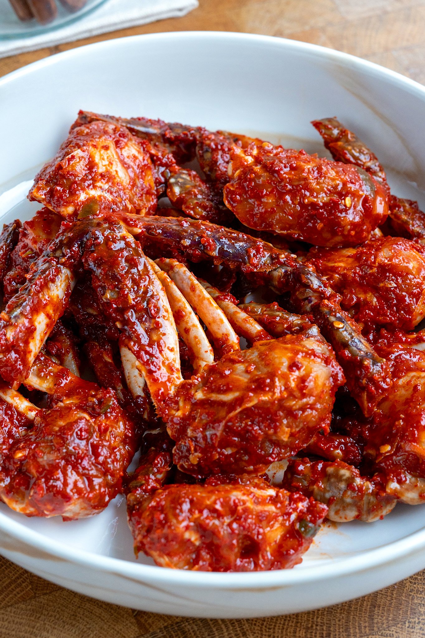 Authentic Yangnyeom Gejang: Master Spicy Raw Korean Marinated Crab step 20