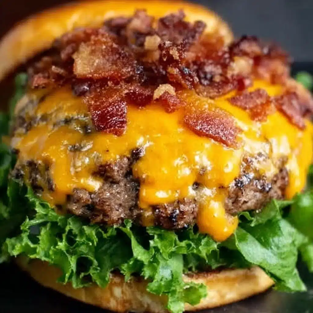 Crack Burgers: The Ultimate Cheesy Bacon Ranch Burger Recipe step 2