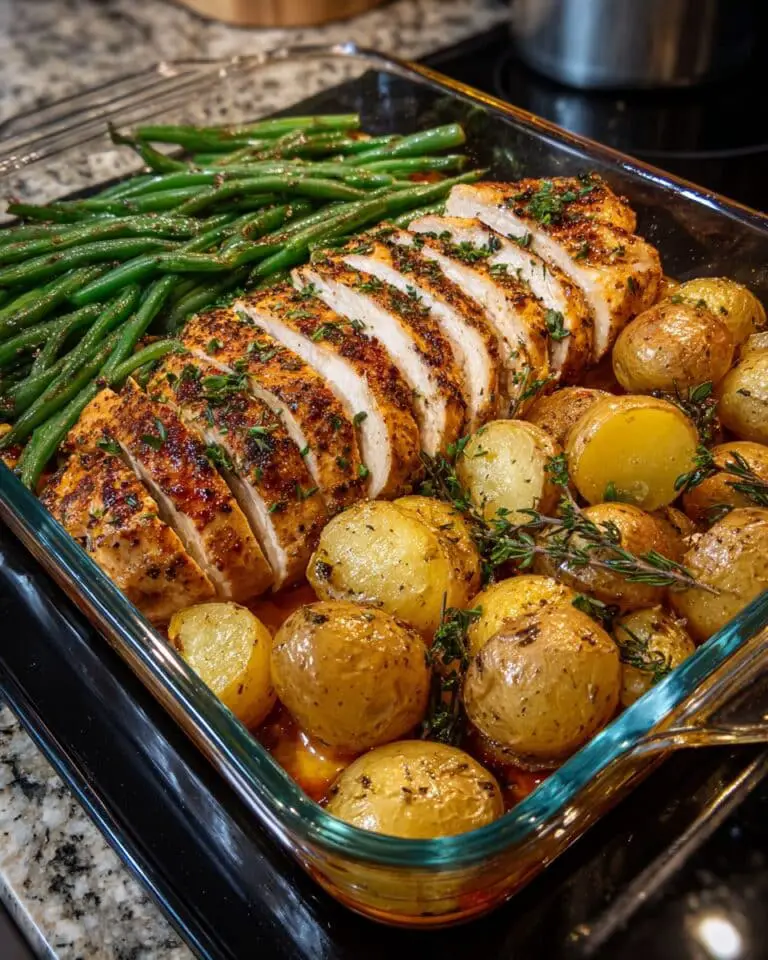 The One-Pan Wonder: Crispy Herb Chicken & Veggies for Effortless Dinners! step 2