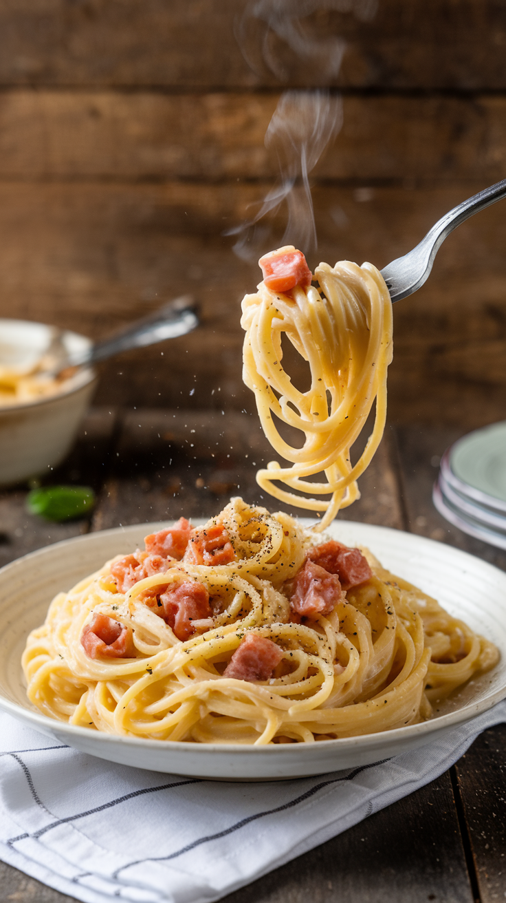 The Real Secret to Creamy Carbonara: Master This Authentic 15-Minute Italian Classic (No Cream Required!) step 3