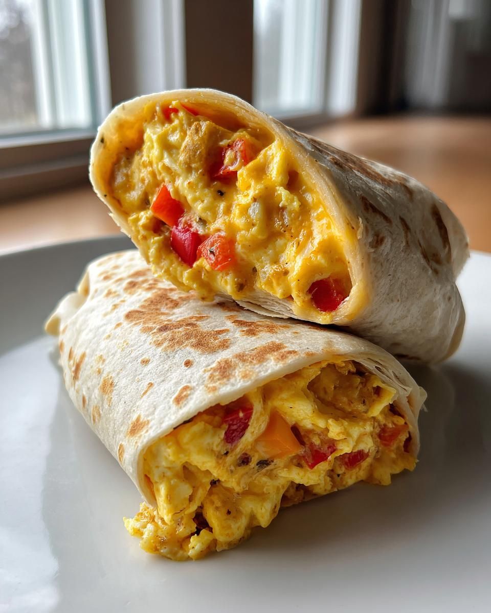 15-Minute Cheesy Breakfast Burritos: The Ultimate Morning Lifesaver step 5
