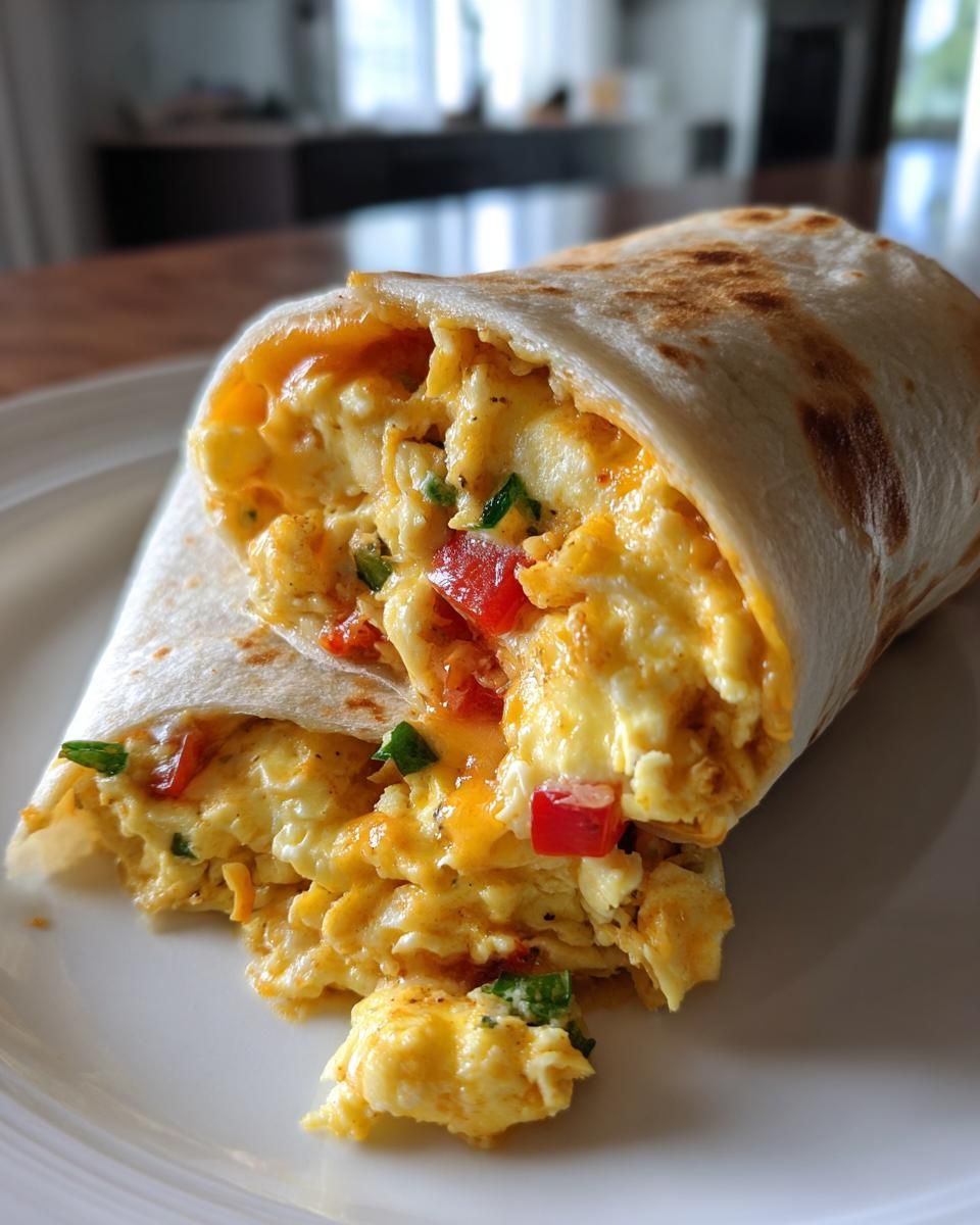 15-Minute Cheesy Breakfast Burritos: The Ultimate Morning Lifesaver step 7