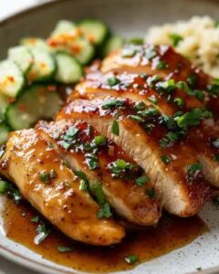 20-Minute Easy Honey Garlic Chicken Breast Recipe: Quick & Saucy Dinner 1