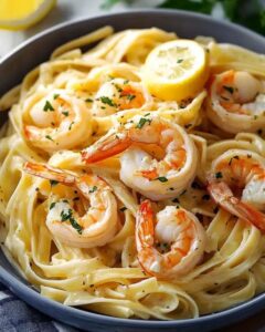 30-Minute Creamy Lemon Garlic Shrimp Pasta – The Ultimate Easy Comfort Food 1