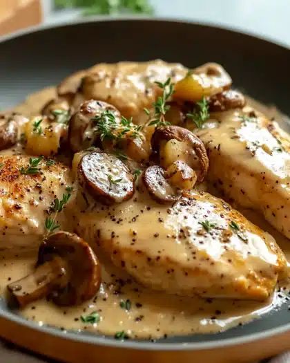 30-Minute Creamy Mushroom Chicken Skillet: The Ultimate Comforting Dinner step 2