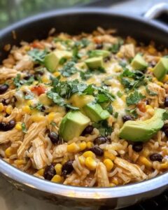 30-Minute One-Pot Chicken and Rice with Roasted Corn & Black Beans 1