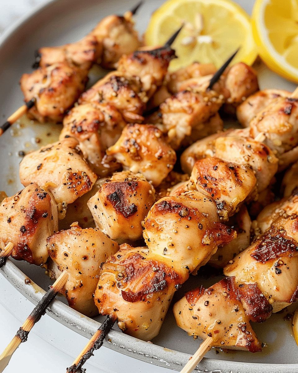 Air Fryer Lemon Pepper Chicken Skewers | Easy 37-Minute Meal | CookWithFeast step 1