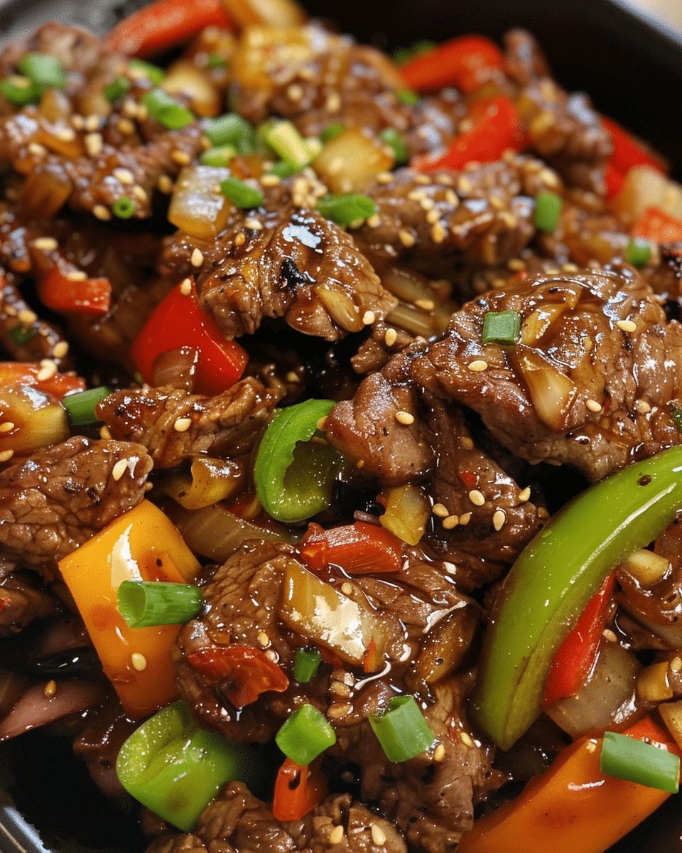 Authentic Chinese Pepper Steak: The Ultimate 30-Minute Stir-Fry Recipe step 4