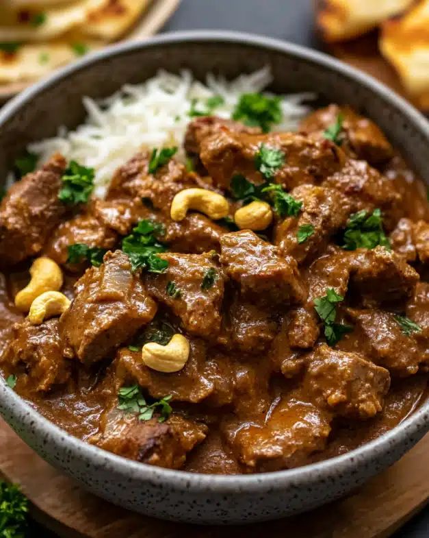 Authentic Creamy Lamb Korma Recipe with Silky Cashew Puree step 1