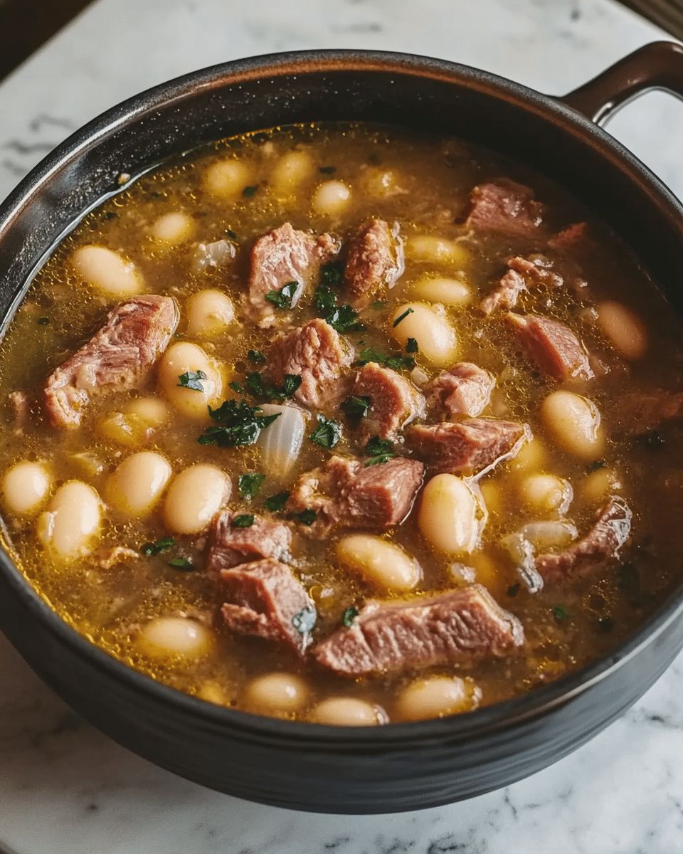 Authentic Cuban White Bean Soup Recipe: Smoky Comfort in a Bowl step 2