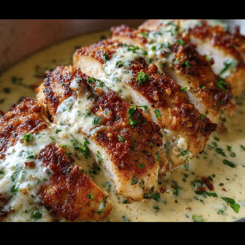 Baked Caesar Chicken with Creamy Parmesan Sauce: The Ultimate Easy Recipe step 1