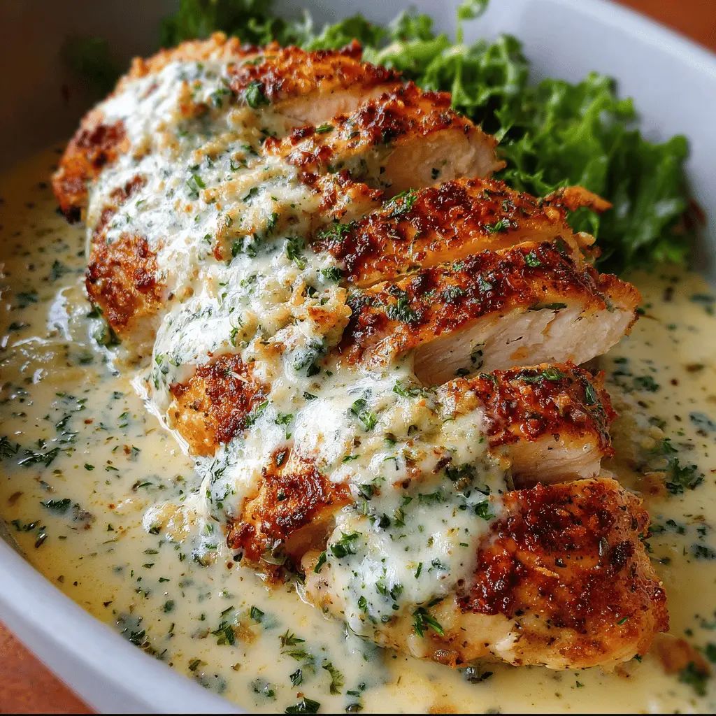 Baked Caesar Chicken with Creamy Parmesan Sauce: The Ultimate Easy Recipe step 5