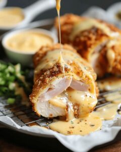 Baked Chicken Cordon Bleu Recipe | CookWithFeast photo 1