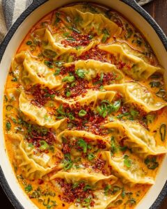 Baked Potstickers with Thai Curry Sauce: Easy 45-Minute Dinner | CookWithFeast photo 1