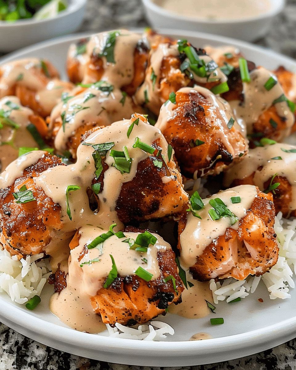 Bang Bang Cajun Salmon Delights | CookWithFeast step 1