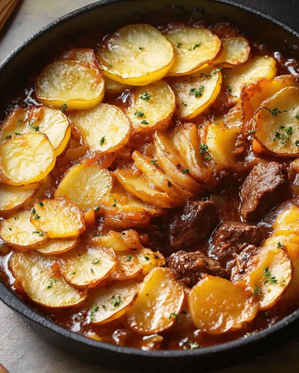 Beef Stew with Potato Topping: A Hearty Soul-Warming Classic step 3