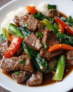 Beef Stir Fry with Vegetables in Savory Sauce | CookWithFeast photo 1