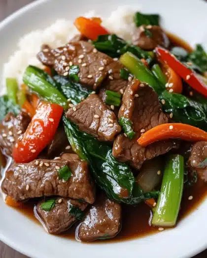 Beef Stir Fry with Vegetables in Savory Sauce | CookWithFeast step 1