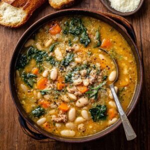 Best Tuscan White Bean Soup Recipe: Hearty, Wholesome & Easy photo 1