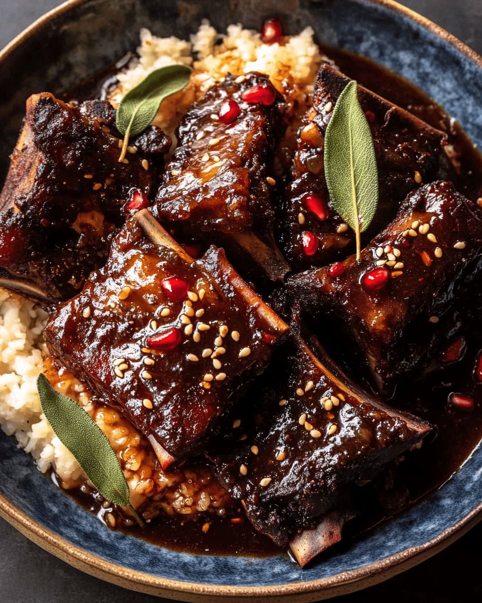 Braised Pomegranate Short Ribs: The Ultimate Sweet and Savory Comfort Feast step 1