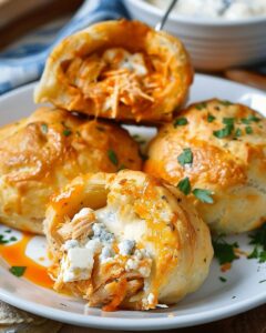 Buffalo Chicken Bombs Recipe: Cheesy, Spicy Stuffed Biscuit Bites 1