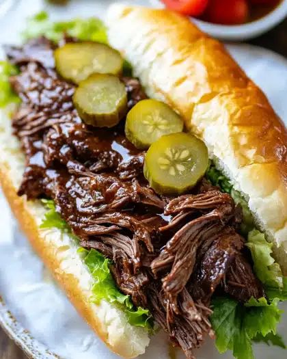 Cajun Roast Beef Po’ Boys Recipe – Authentic New Orleans Style step 1