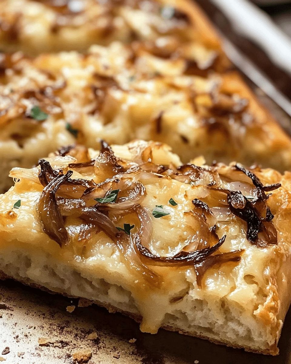 Caramelized Onion and Cheddar Focaccia: The Ultimate Gourmet Bread Recipe step 2