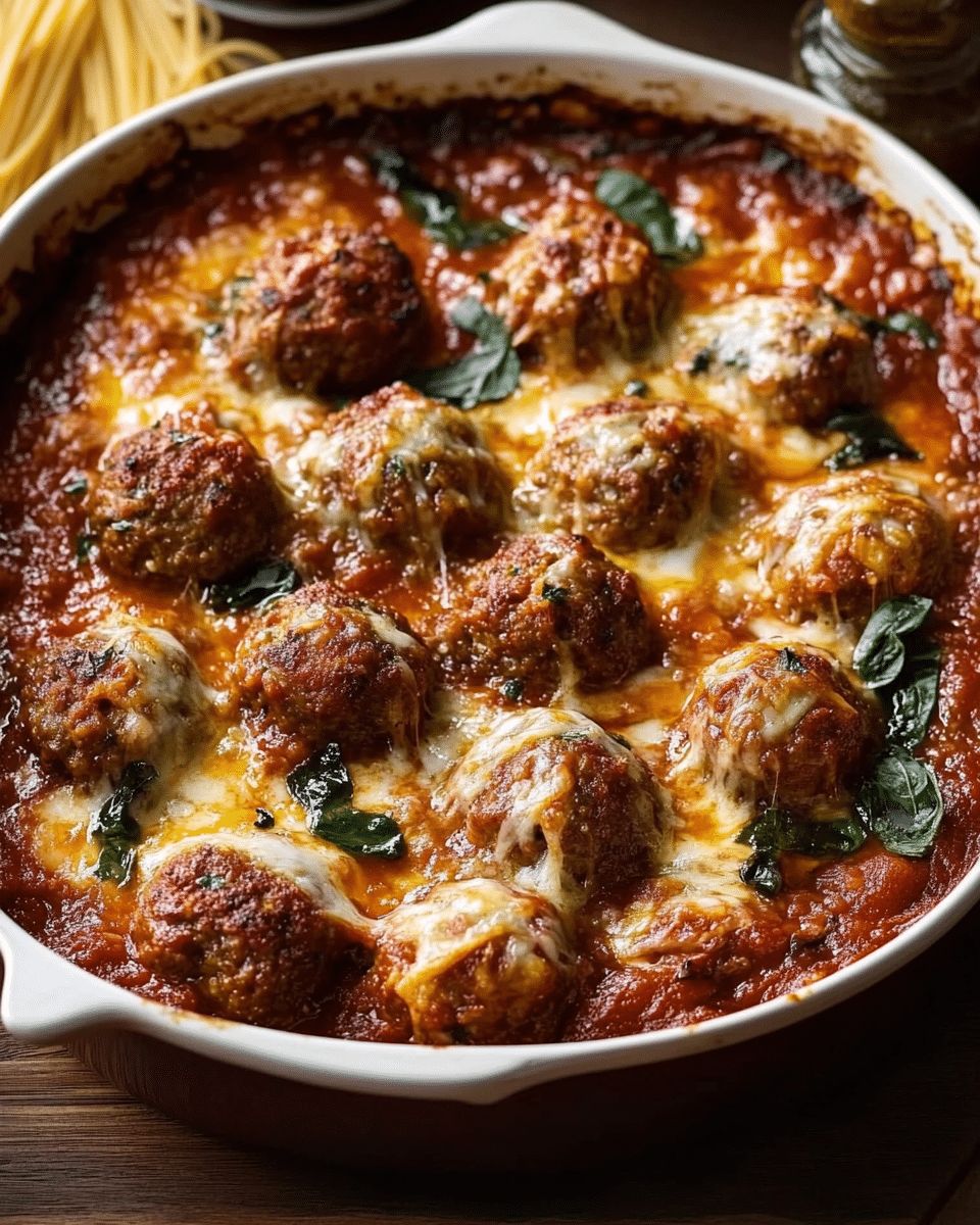 Cheesy Baked Meatballs in Tomato Sauce – The Ultimate Comfort Meal step 2