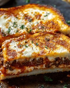 Cheesy Beef Grilled Cheese Sandwiches with Marinara Sauce: The Ultimate Comfort Food 1