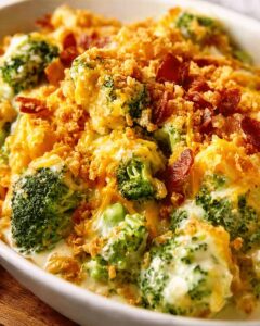Cheesy Broccoli Bacon Casserole — The Ultimate Creamy Comfort Dish 1