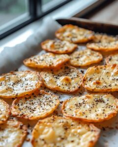 Cheesy Keto Chips with Everything Seasoning – The Ultimate Low-Carb Snack 1