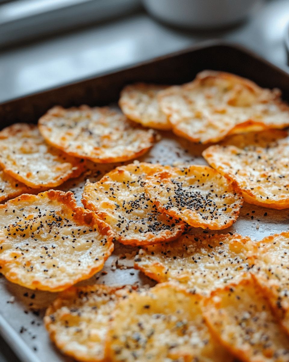 Cheesy Keto Chips with Everything Seasoning – The Ultimate Low-Carb Snack step 3