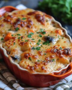 Cheesy Potato, Carrot, and Mussel Gratin: The Ultimate Comfort Seafood Recipe 1