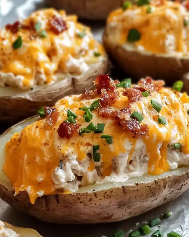 Cheesy Ranch Chicken Stuffed Potatoes: The Ultimate Comfort Food Recipe step 5