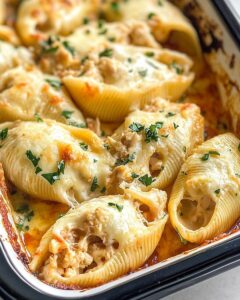 Cheesy Stuffed Chicken Shells: The Ultimate Family Comfort Food Recipe photo 1