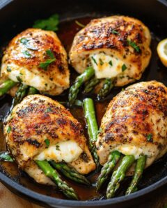 Chicken and Asparagus Stuffed with Melty Mozzarella: Easy & Gourmet 1