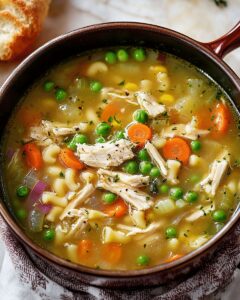 Chicken and Vegetable Soup: The Ultimate Hearty Comfort Meal 1