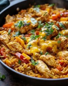 Chicken Fajita Rice Skillet Recipe: The Ultimate One-Pan Dinner 1