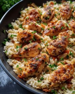 Chicken Scampi with Garlic Parmesan Rice: The Ultimate 45-Minute Dinner 1