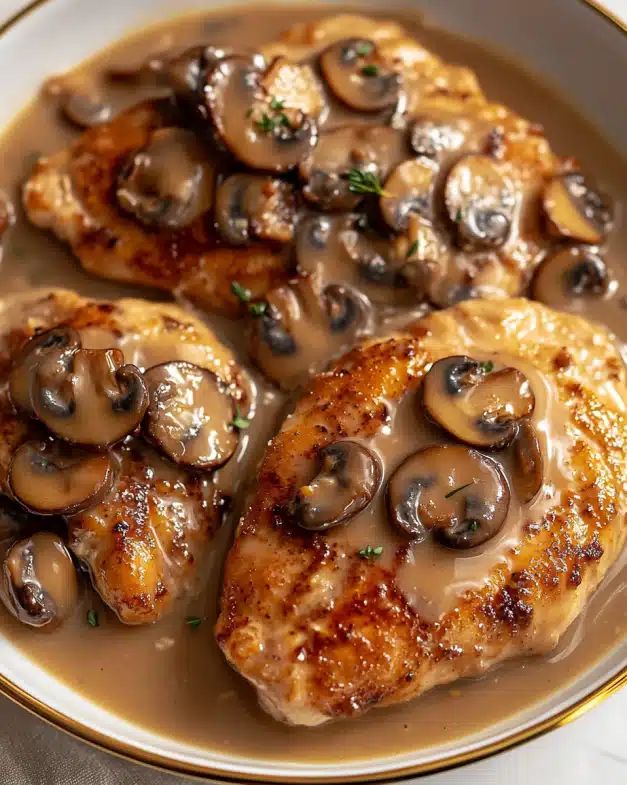Chicken with Mushroom Cream Sauce: The Ultimate 45-Minute Comfort Dinner step 3