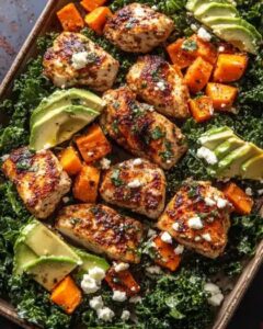 Chipotle Chicken and Sweet Potato Salad with Honey Mustard Dressing 1