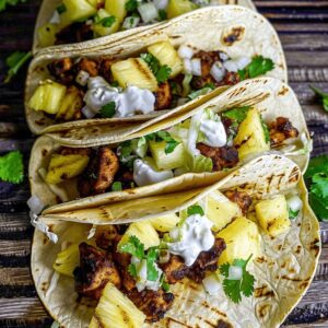 Chipotle Grilled Chicken Pineapple Tacos: A Smoky & Sweet 20-Minute Feast 1