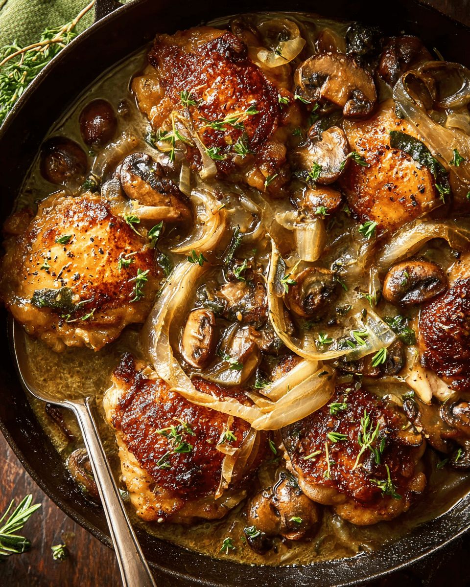Cider-Braised Chicken with Caramelized Onions & Herbs: The Ultimate Cozy Dinner step 1