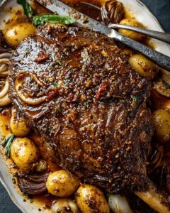 Citrus Mushroom Roast Lamb Recipe: The Ultimate Savory Showstopper 1