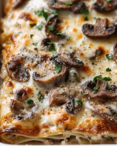 Classic Mushroom Lasagna with Creamy Bechamel Sauce – The Ultimate Comfort Recipe 1