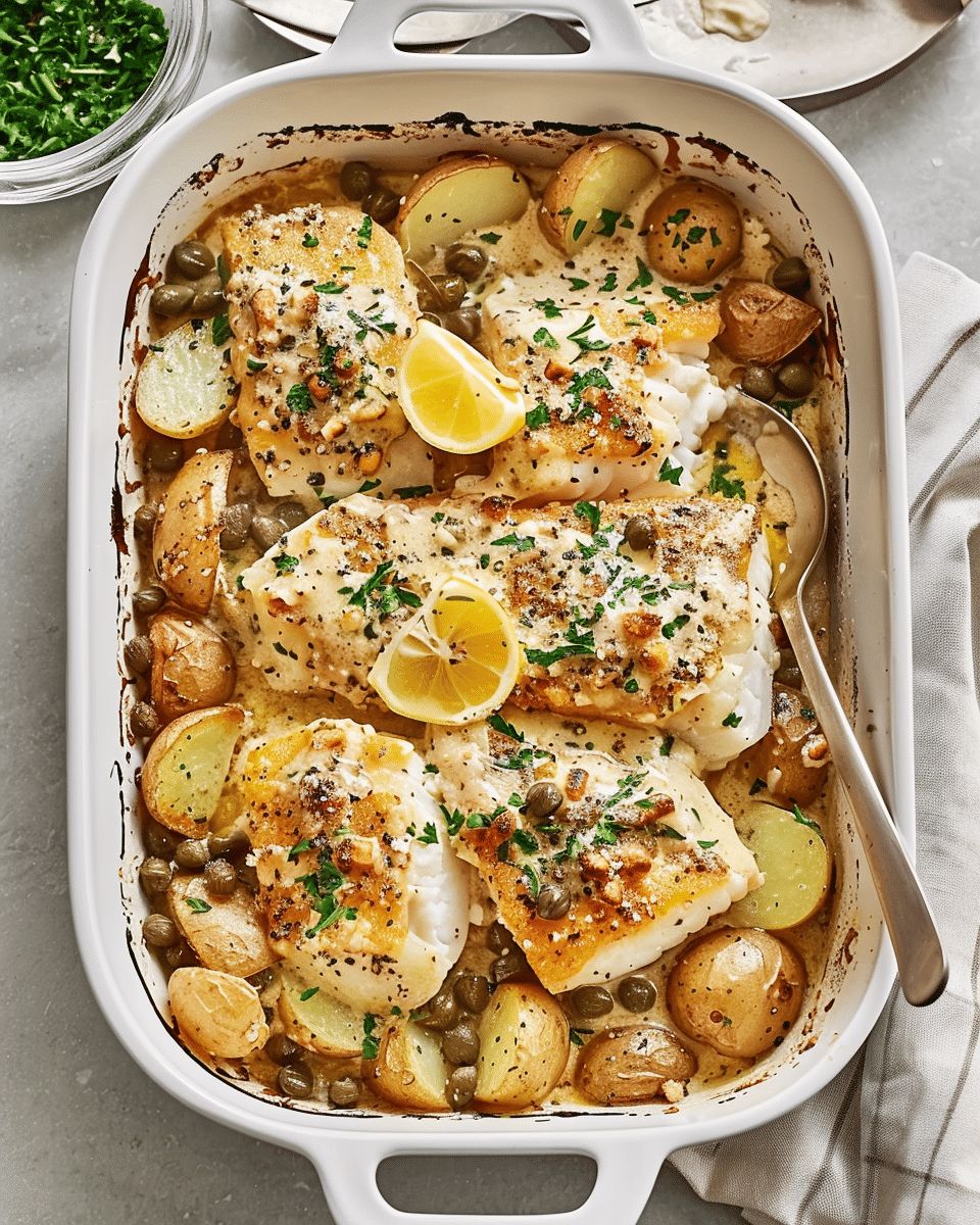 Cod and Potatoes in a Luscious Rosemary Cream: The Ultimate Comfort Meal step 1