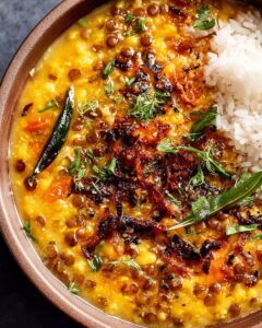 Comforting Two-Lentil Dal Recipe with Aromatic Tempering 1