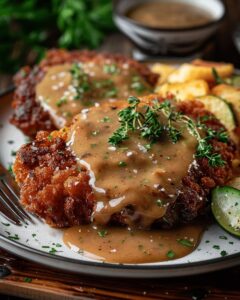 Country-Style Fried Steak with Homemade Gravy: The Ultimate Comfort Food Classic 1